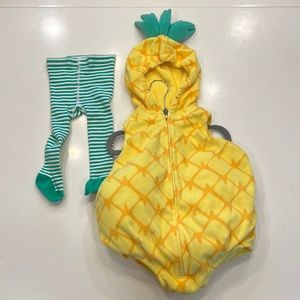 EUC Carter’s 3-Piece Pineapple Halloween Costume - 18 Months